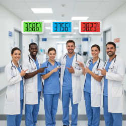 Termometro digital precisión clinica