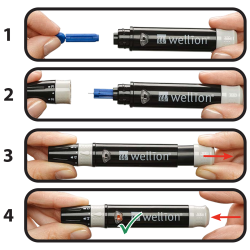 Wellion dispositivo standard